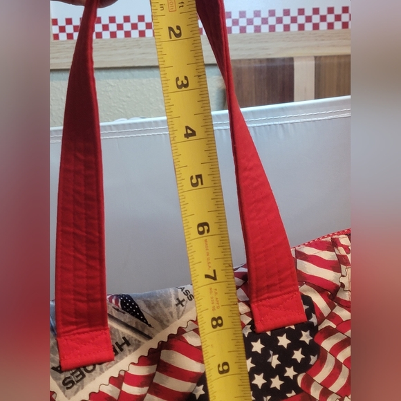 White Cross 2001 9/11 Memorial American Heroes Crafted Purse/Bag - Picture 10 of 16